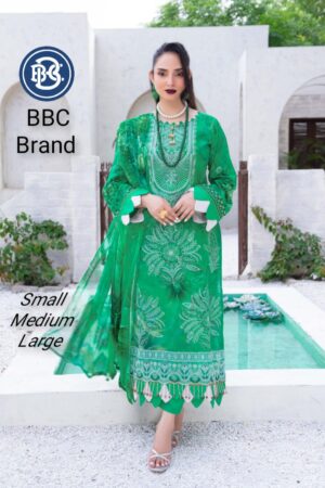 Premium Embroidery Lawn Luxury Suit