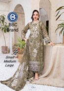Premium Embroidery Lawn Luxury Suit