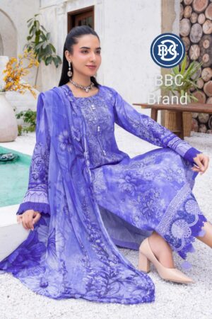Premium Embroidery Lawn Luxury Suit