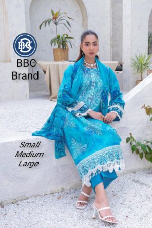 Premium Embroidery Lawn Luxury Suit