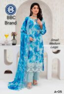 Premium Embroidery Lawn Luxury Suit