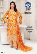 Premium Embroidery Lawn Luxury Suit