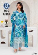 Premium Embroidery Lawn Luxury Suit