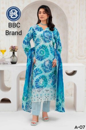 Premium Embroidery Lawn Luxury Suit