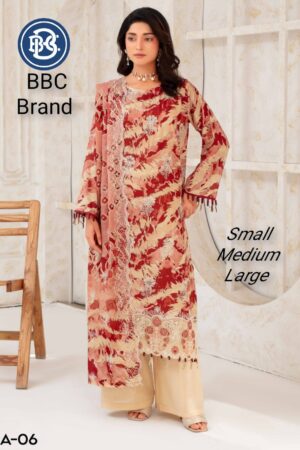 Premium Embroidery Lawn Luxury Suit