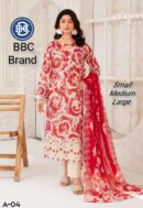 Premium Embroidery Lawn Luxury Suit