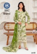 Premium Embroidery Lawn Luxury Suit