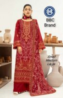 Premium embriodry lawn luxury suit