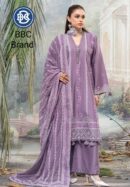 Premium embriodry lawn luxury suit