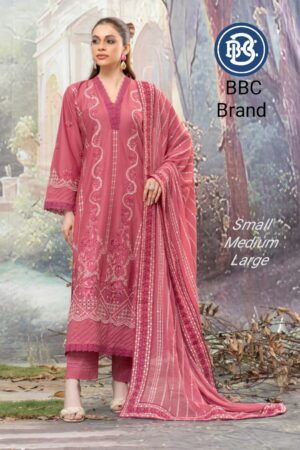 Premium embriodry lawn luxury suit
