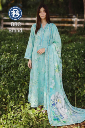 Digital Printed Lawn 3Piece